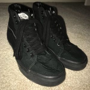 Vans Sk8 Hi 6.5 Black Women